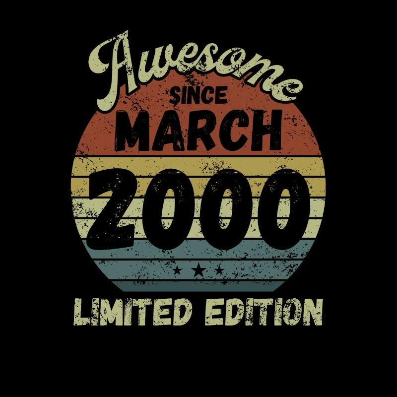 Awesome since March 2000 - Geburtstag