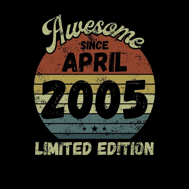 Awesome since April 2005 - Geburtstag