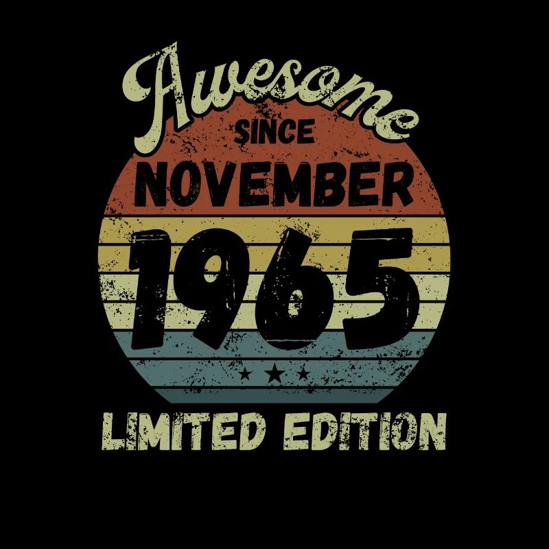 Awesome since November 1965 - Geburtstag