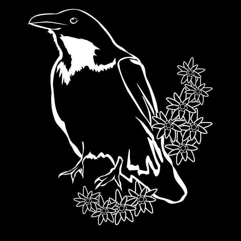 Corbeau Corbeau Arbre Corbeaux Corbeaux