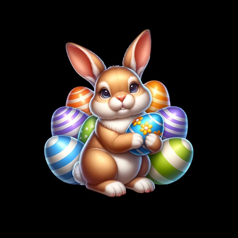 Oeuf de Pâques Oeufs de Pâques Lapin de Pâques