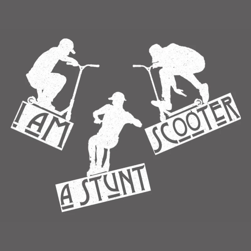Scooter Stunt Stunts Tretroller E-Roller Geschenk
