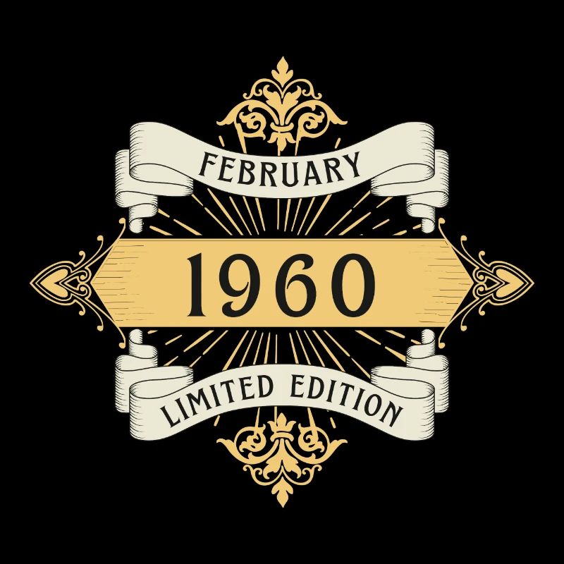 Février 1960 anniversaire édition limitée