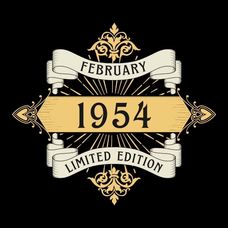 Février 1954 anniversaire édition limitée