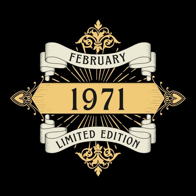 Février 1971 anniversaire édition limitée