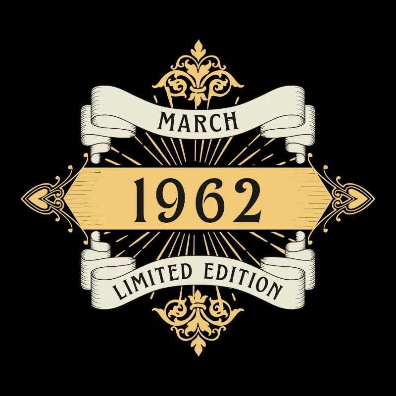 Mars 1962 anniversaire édition limitée