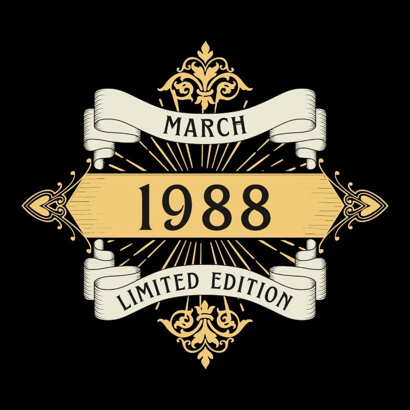 Mars 1988 anniversaire édition limitée