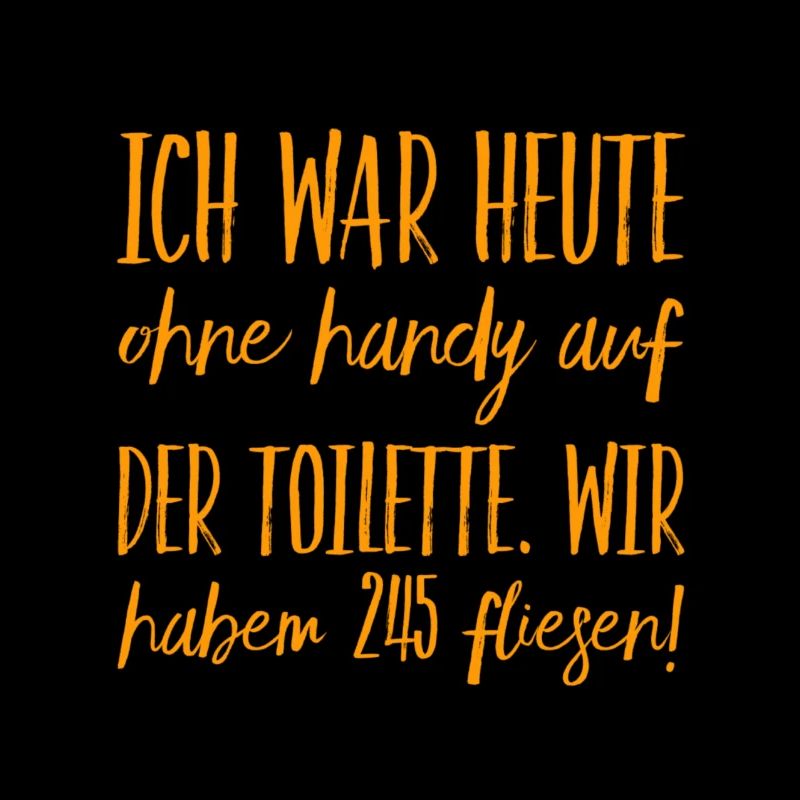 Langeweile auf der Toilette