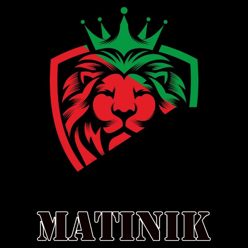 Martinique Drapeau rouge vert noir