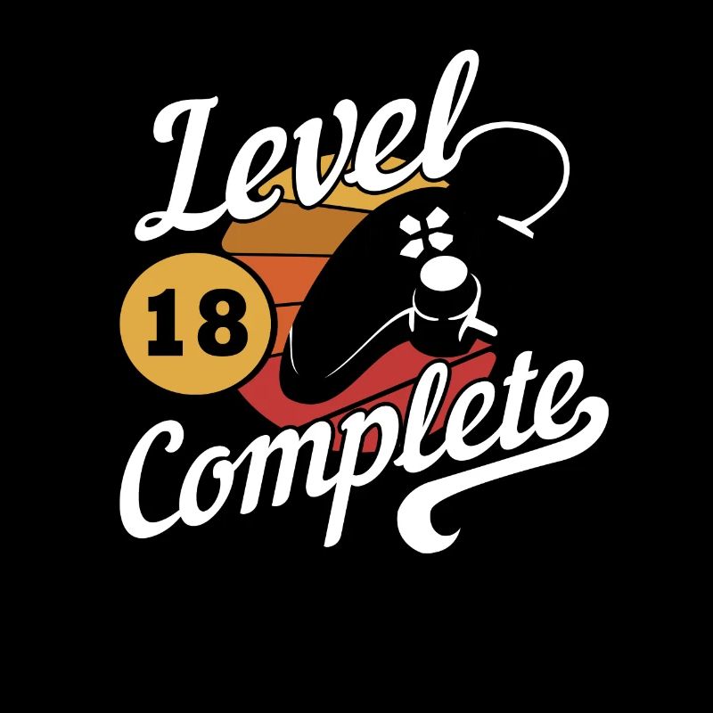 18th birthday gamer level 18