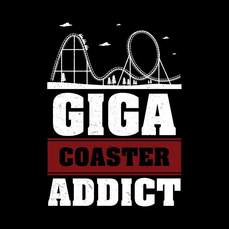 Giga Coaster Addict Roller Coaster Amusement Park
