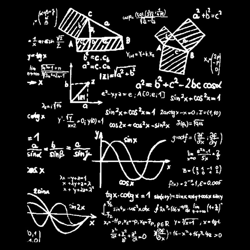 Math T-Shirt Formules de professeur Cheat Sheet Cool Gee