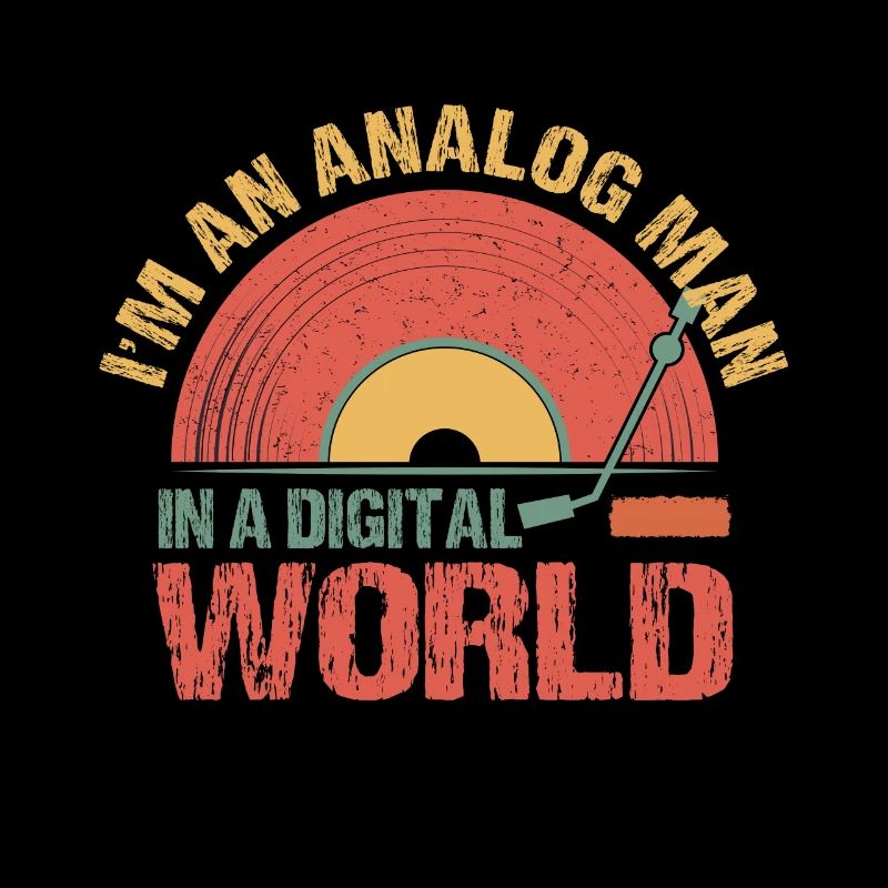 Ich Bin Ein Analoger Mann In Einer Digitalen Welt