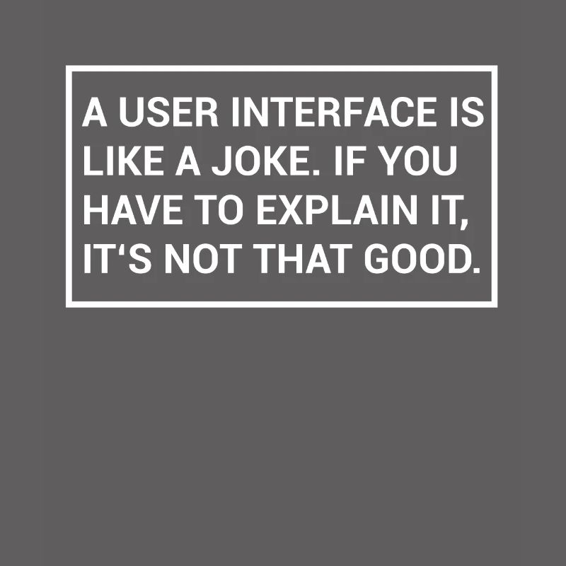 User Interface Programmer Funny UI UX