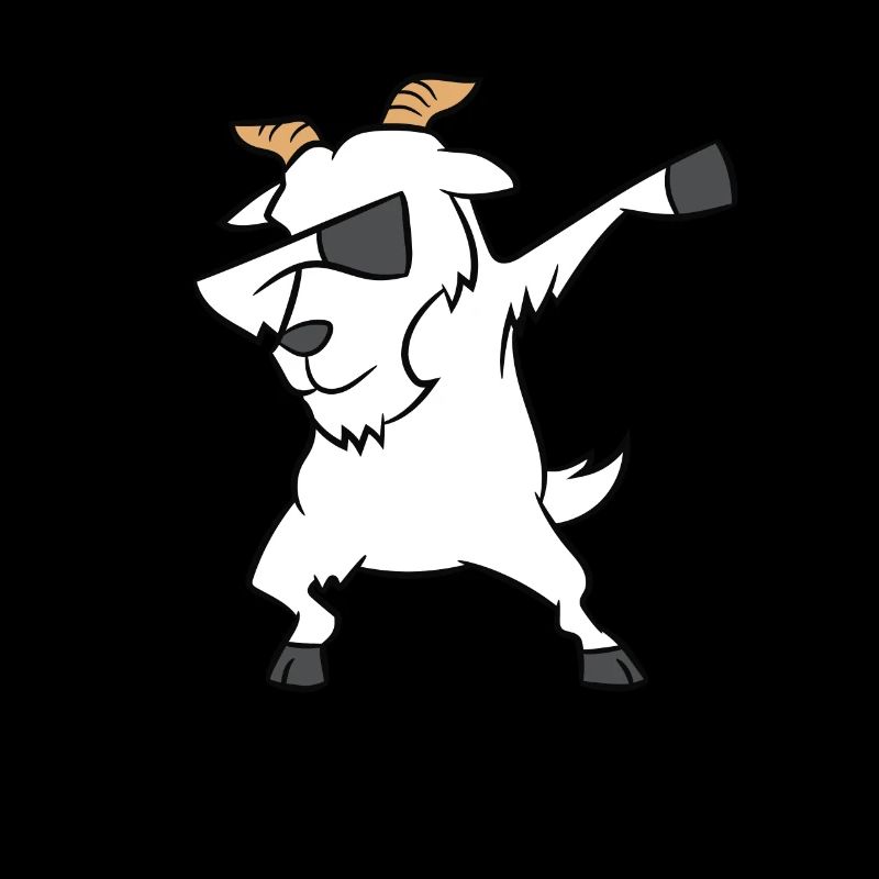 Dabbing Chèvre Drôle De bave