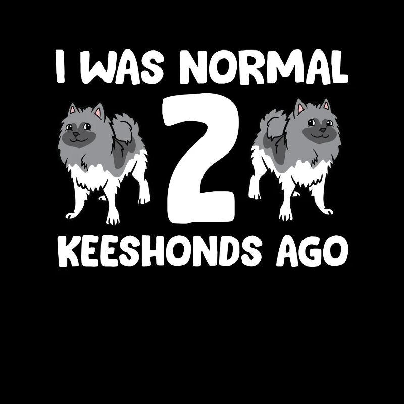 J’étais normal 2 Keeshonds avant Keeshond drôle