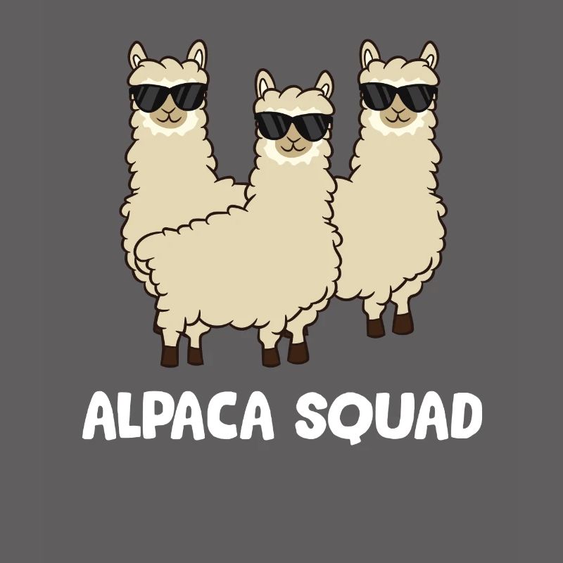 Alpaca Squad Love Alpacas