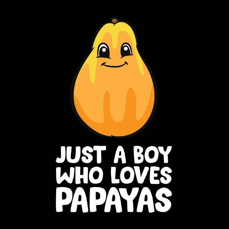 Juste un garçon qui aime les papayes