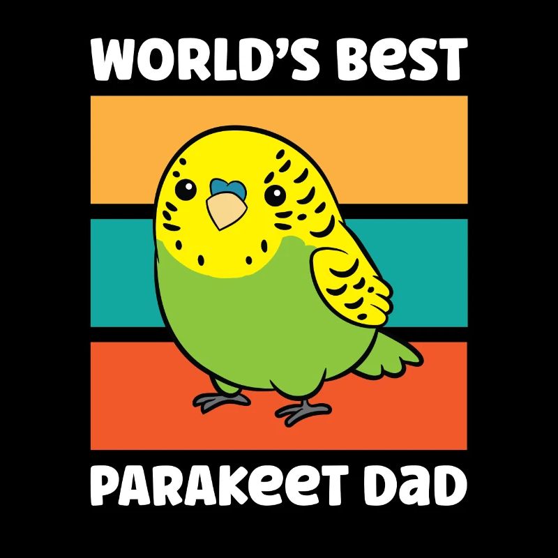 Parakeet Budgerigar Bird Papa Worlds Best