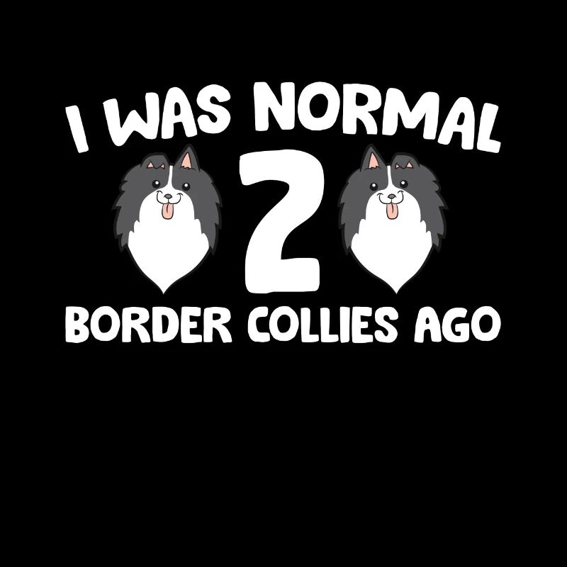 Border Collie Owner I Was Normal 2 Border Collies