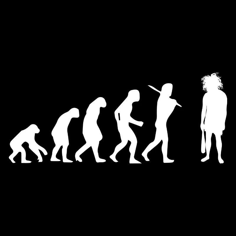 Homme des cavernes de Neandertal Cadeau Évolution