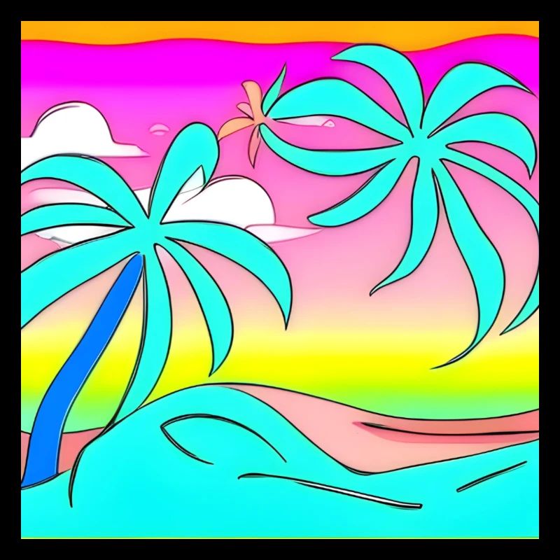 Psychedelic Palm
