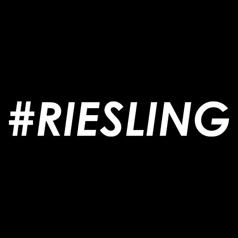 Hashtag Riesling Front weiß