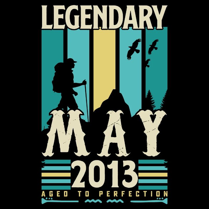 May 2013 Anniversary Gift, Vintage May 2013.
