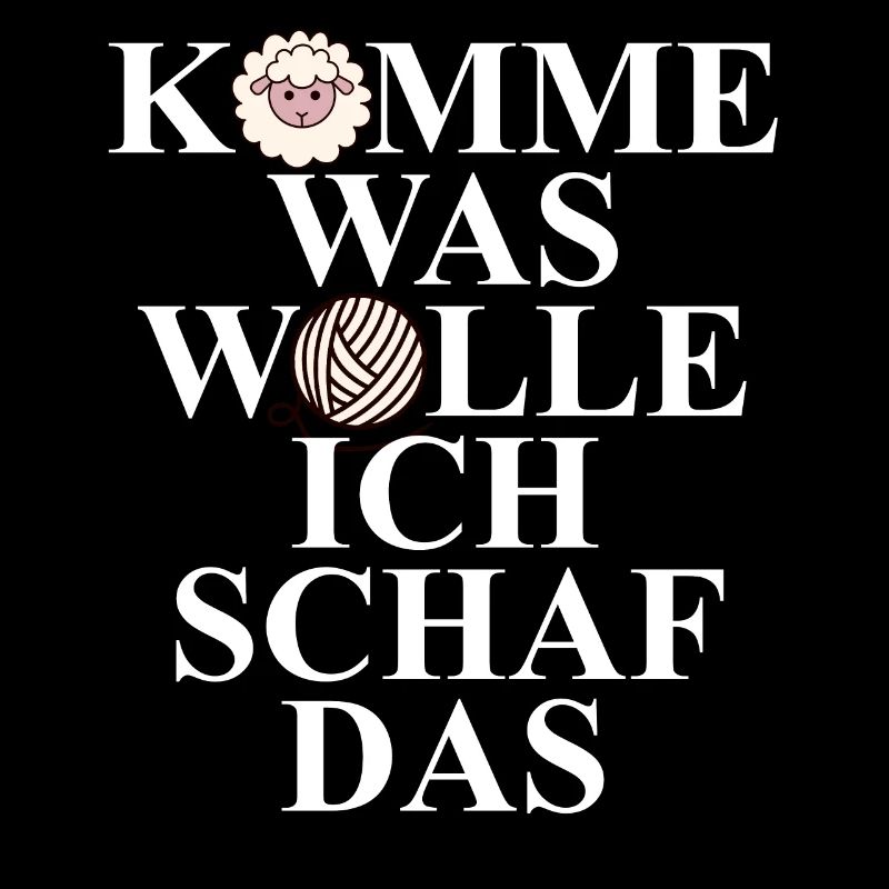 Komme Was Wolle Ich Schaf Das Baumwolle Bauer