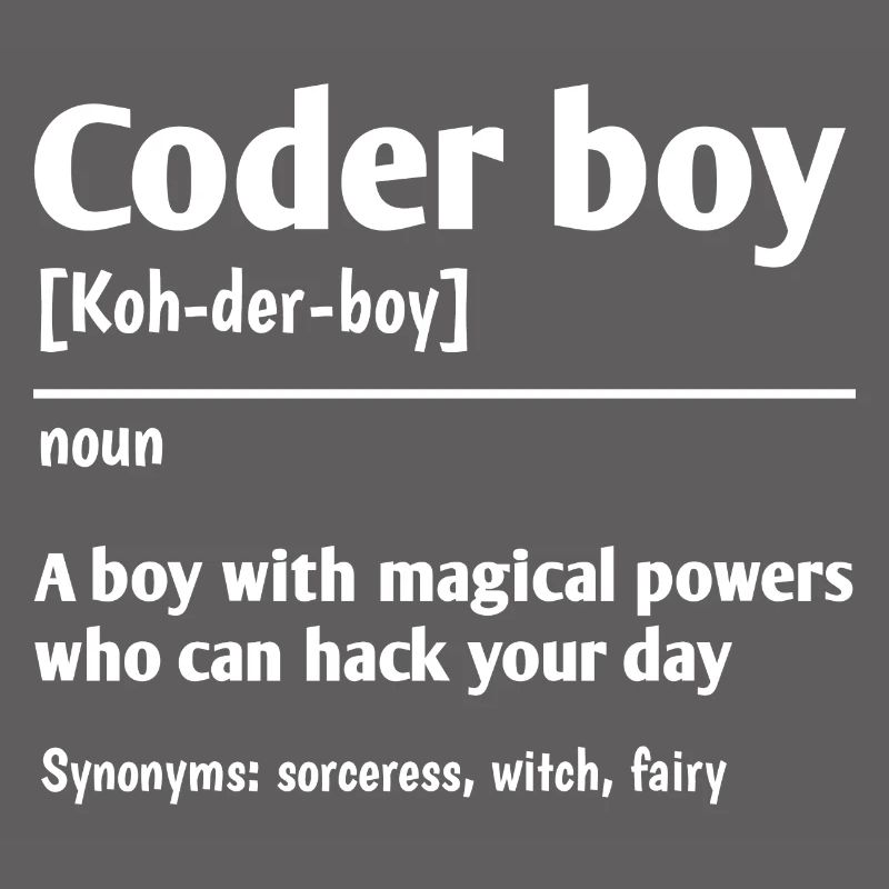 Coder Boy Definition Noun Software Developer Progr
