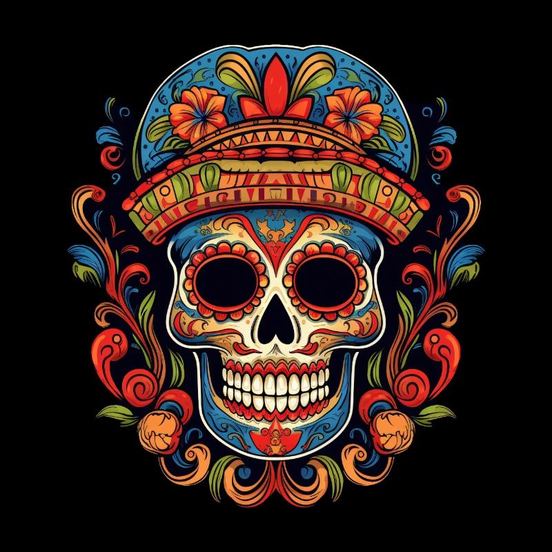 Cinco de Mayo Skull
