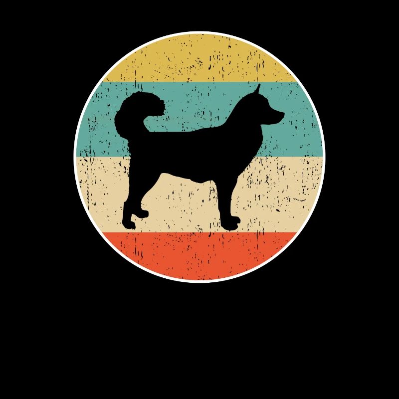 Conception de cadeau de chien Malamute d'Alaska