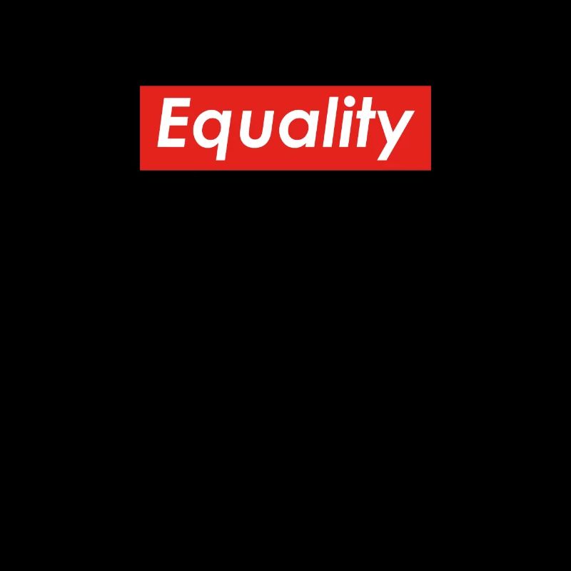 Conception du cadeau d'égalité rouge