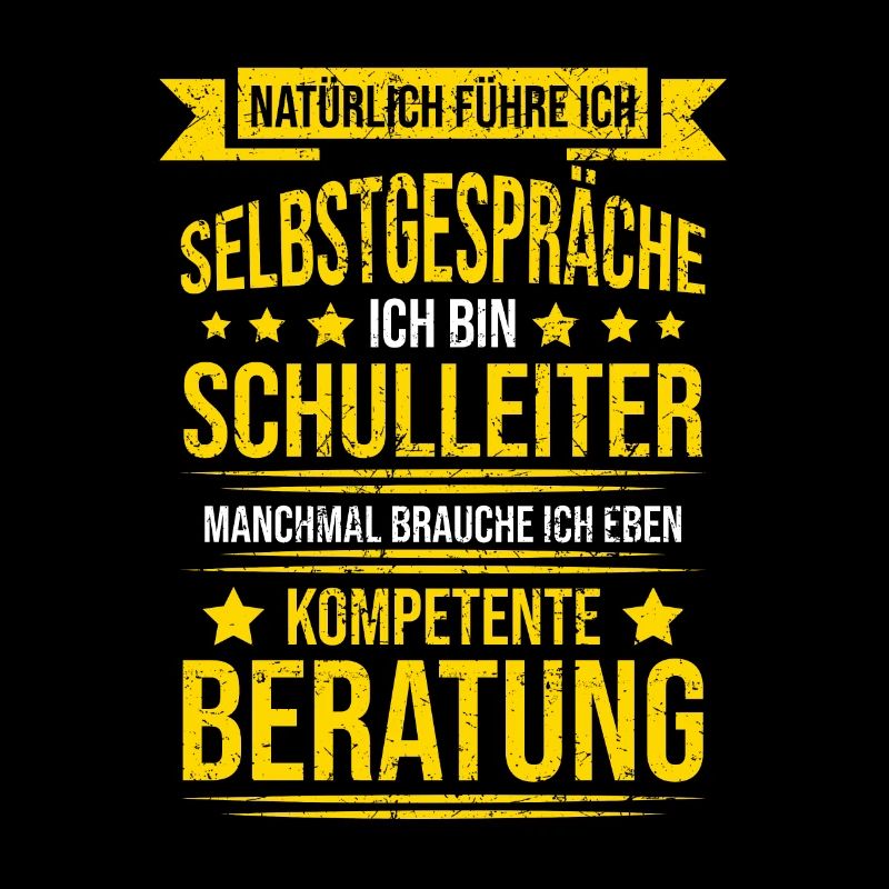 Lustiger Spruch Schulleiter Lehrer Schule Geschenk