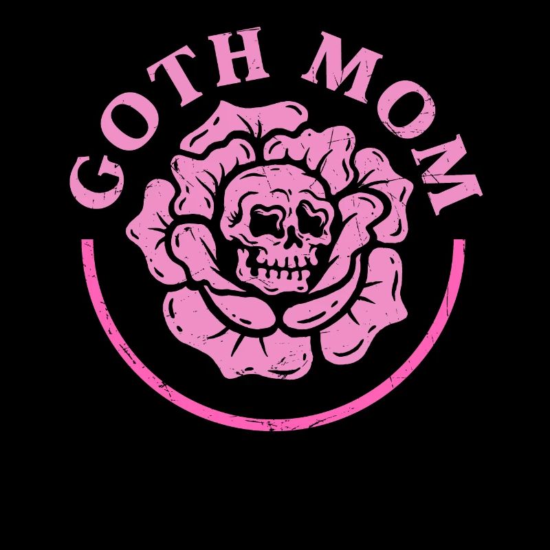 Goth Mom Dark Gothic Skeleton