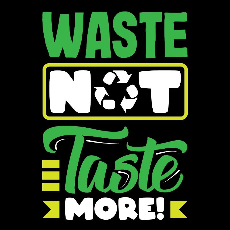 Déchets Pas Goût Consommation plus consciente Déchets Non
