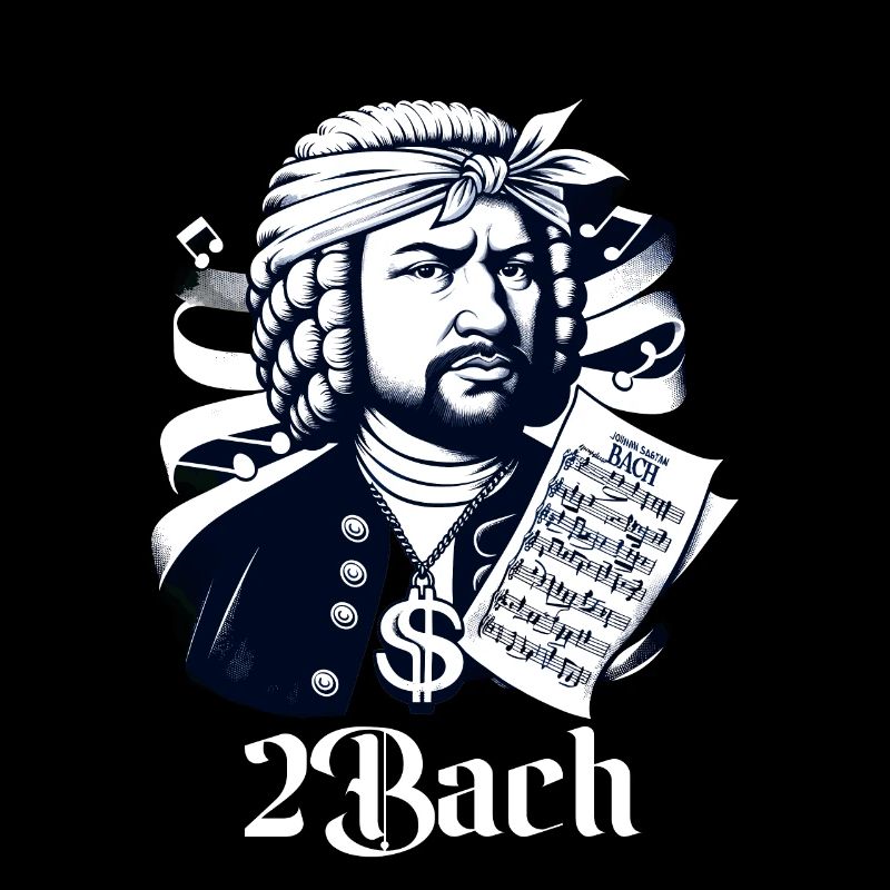 2Bach Drôle Internet Meme Crossover Musique