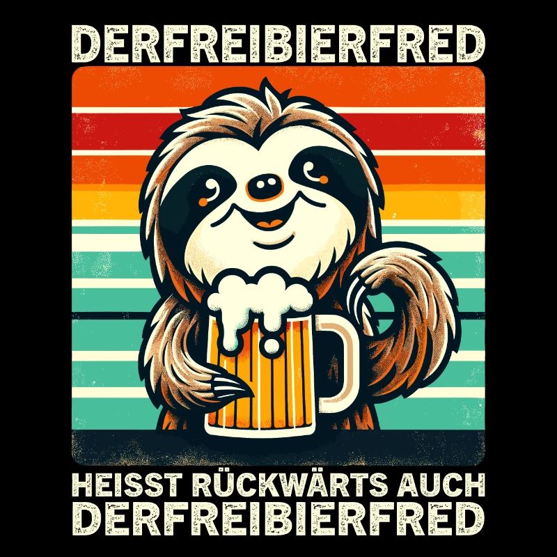 The free beer Fred is called backwards, also the