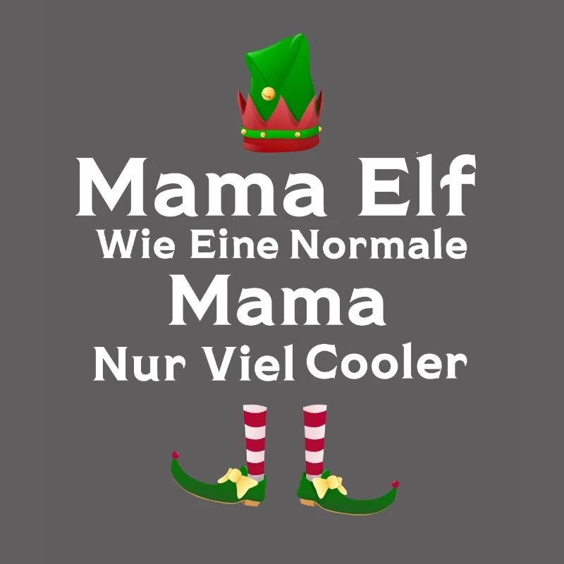 Mutter Elfe Mama Elf Geschenk