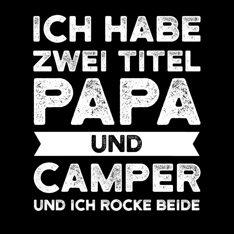 Camper Papa Camping Geschenk