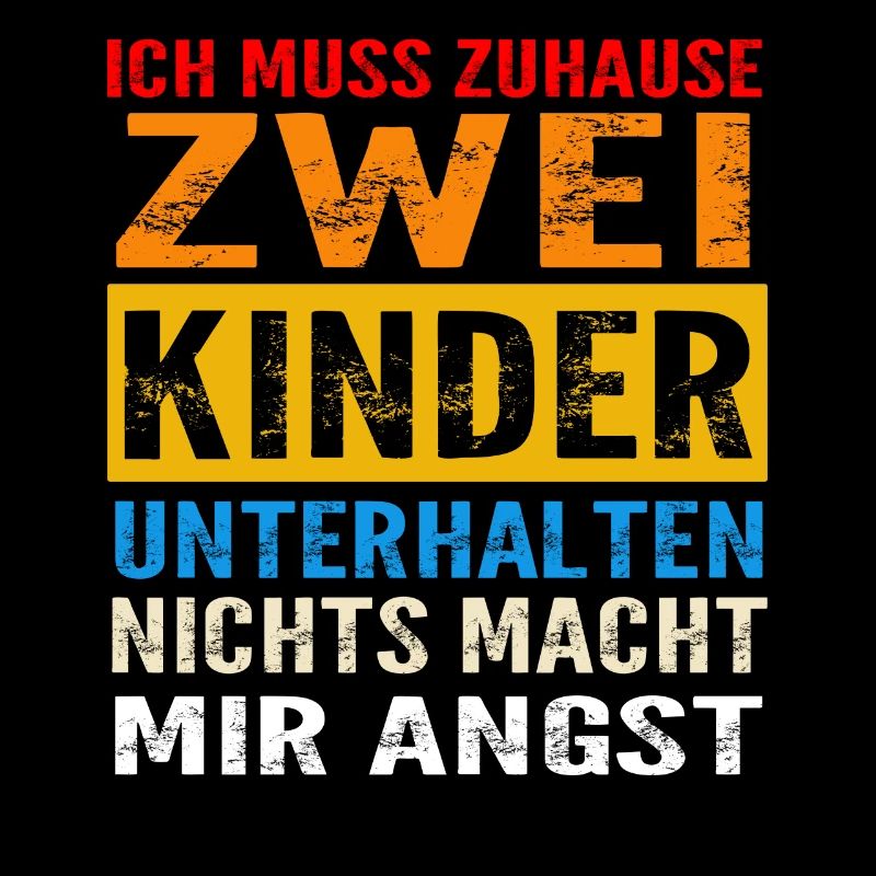 Papa 2 Kinder Zwei Kinder Geschenk