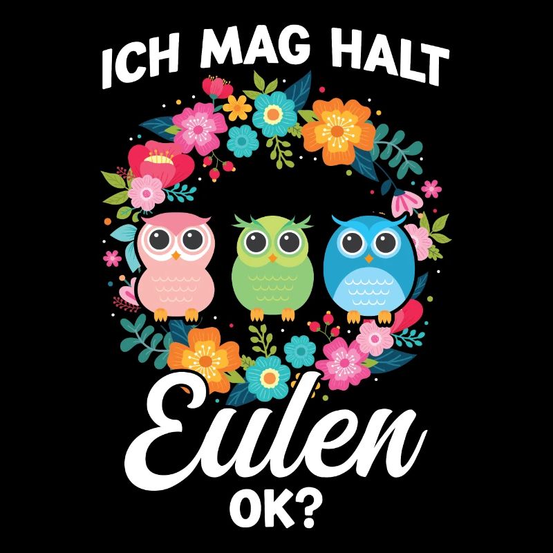 Eule Vogel Eulen Geschenk