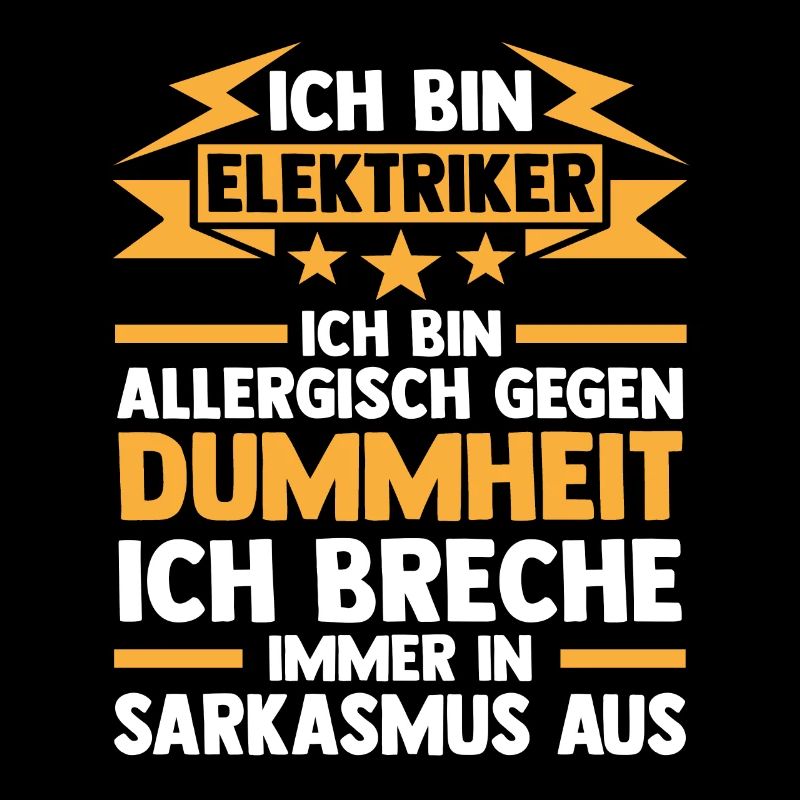 Elektriker Beruf Elektroarbeiter Geschenk