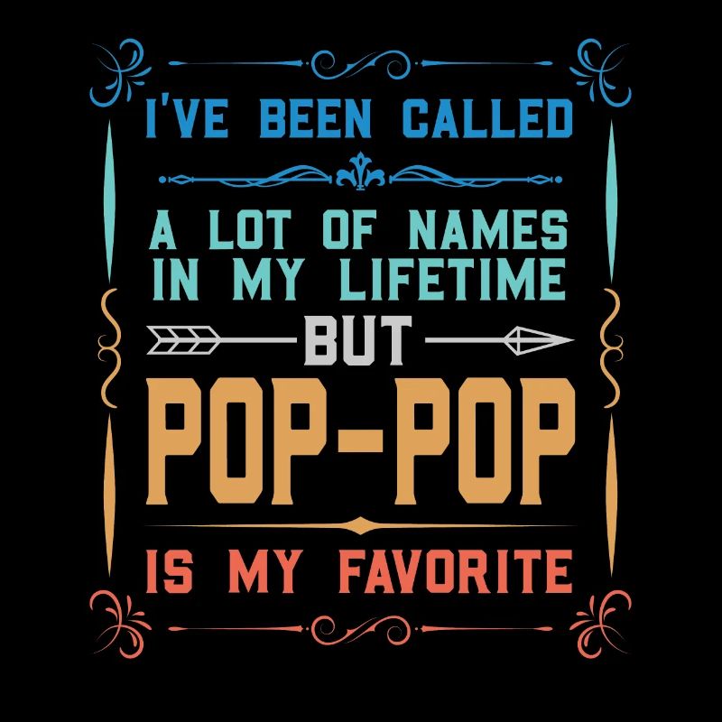 pop-pop Vatertag pop-pop Geschenk