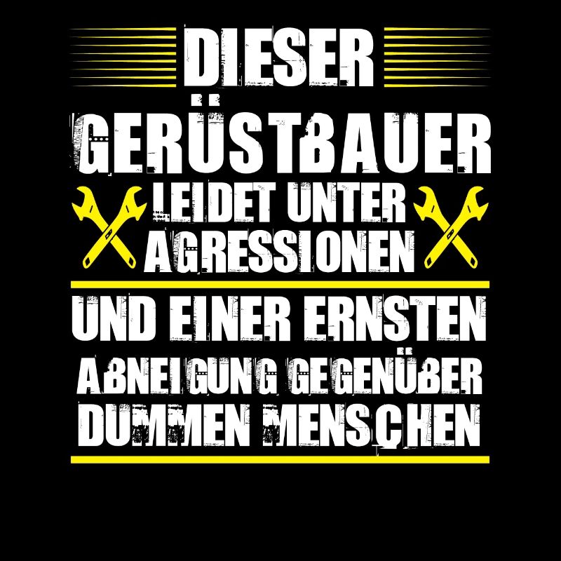 Gerüstbauer Beruf Gerüstbau Geschenk