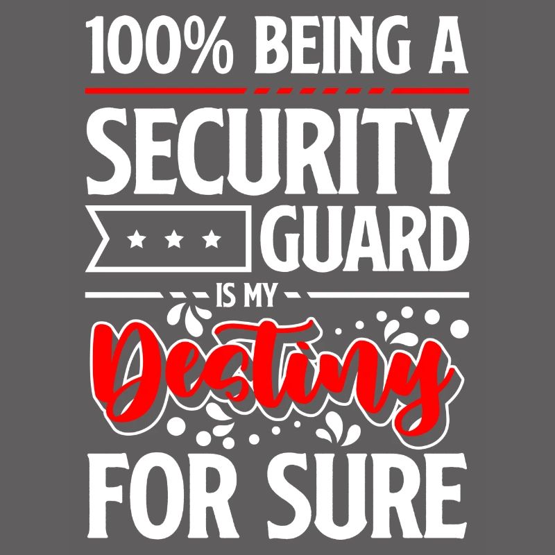 Security guard profession security service work