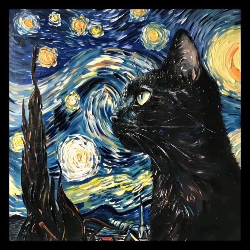 Chat, Motif De Chat