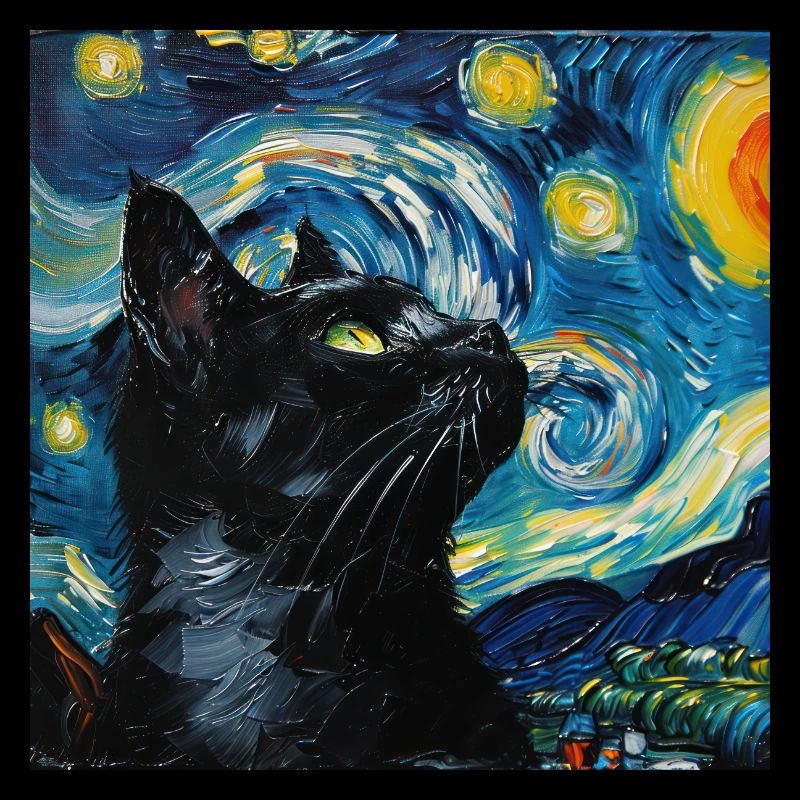 Chat, Motif De Chat