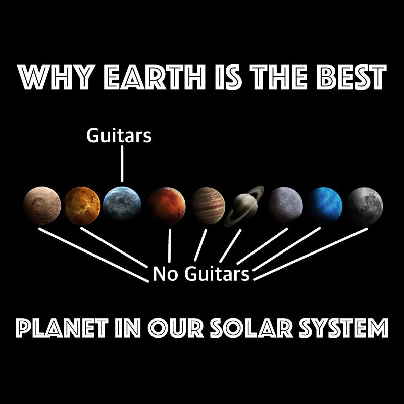 Warum die Erde der beste Planet ist | Gitarre