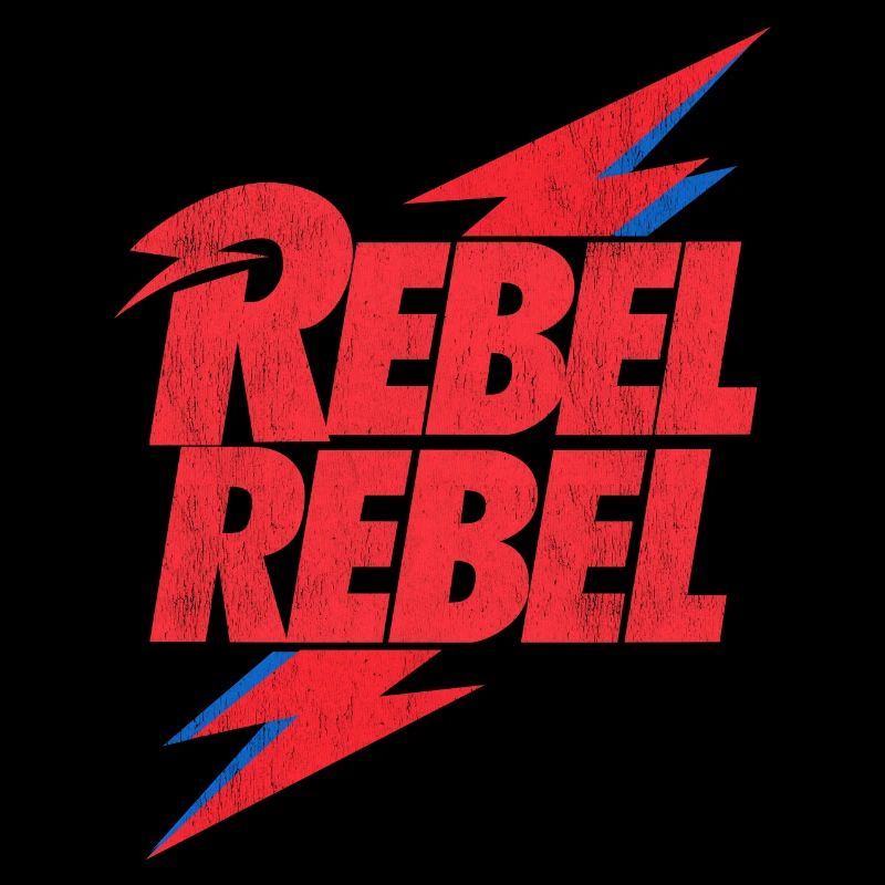 David Bowie Rebel Rebel Mit Blitz